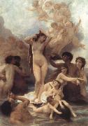 Adolphe William Bouguereau The Birth of Venus oil